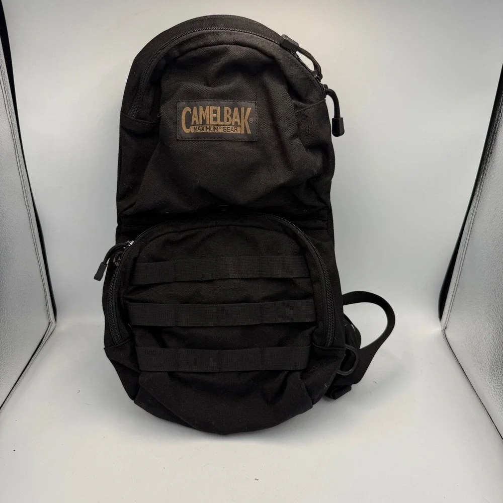 CamelBak Maximum Gear Tactical Hydration Pack Black Cordura MOLLE Backpack